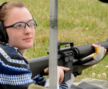 Rifle Training Girl