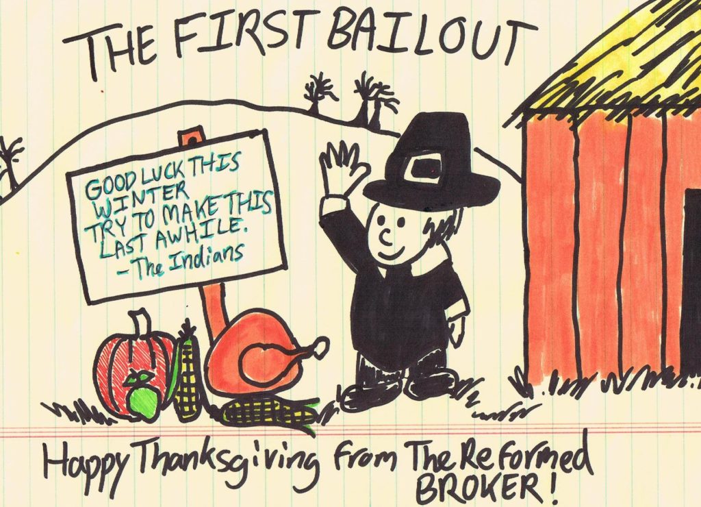 Thanksgiving Bailout