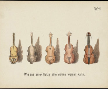 Evolution of household articles Violin
