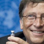 Bill Gates with Vaccine